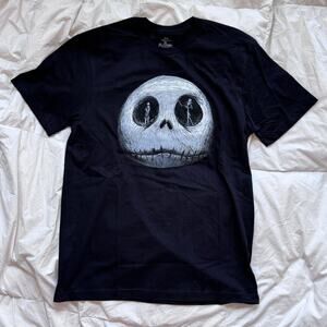 The nightmare before christmas black graphic tee sz m Sally jack cotton romantic